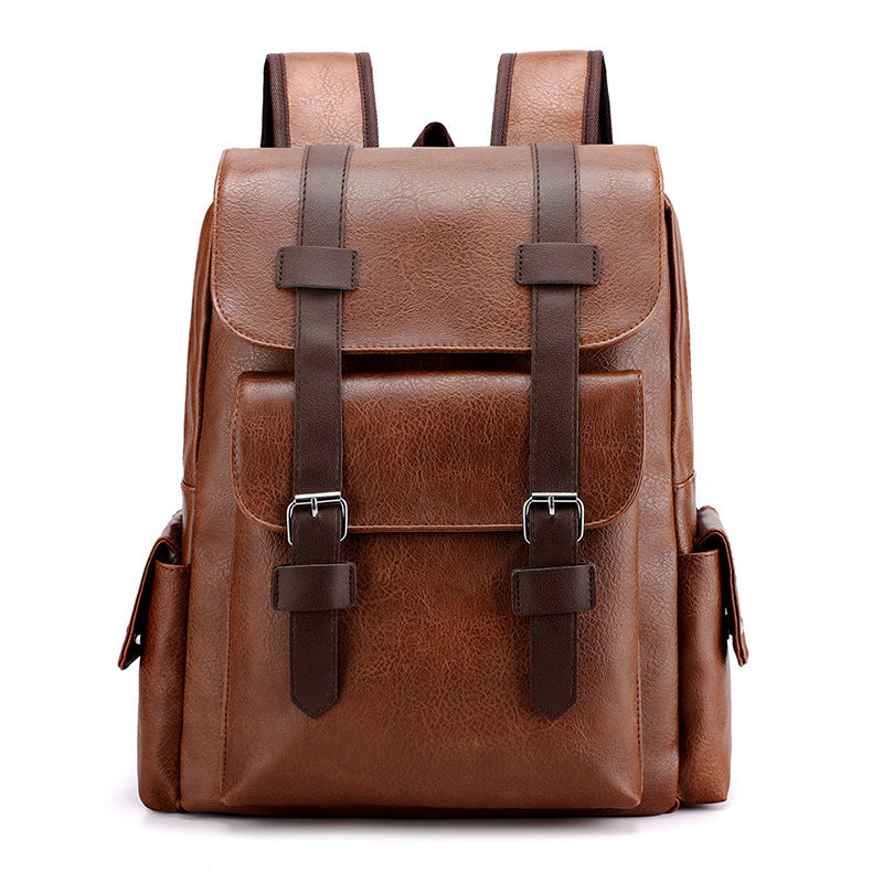 Pu Soft Noodle Large-Capacity Student Bag