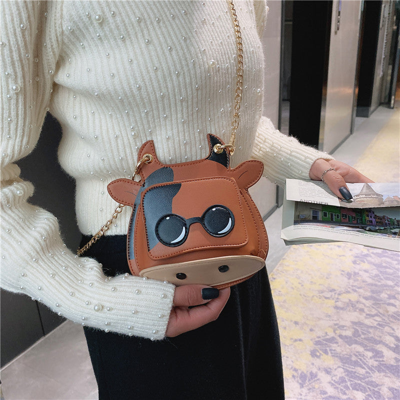 Mavericks Bag Fashion Chain Cartoon Shoulder Bag Korean Style Popular Messenger Bag