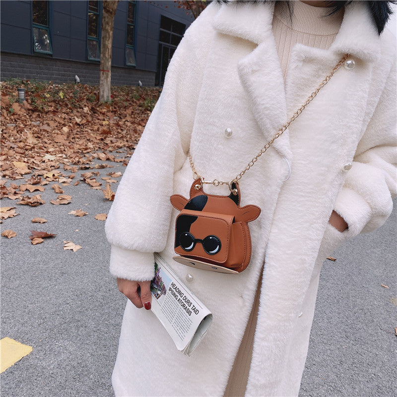 Mavericks Bag Fashion Chain Cartoon Shoulder Bag Korean Style Popular Messenger Bag