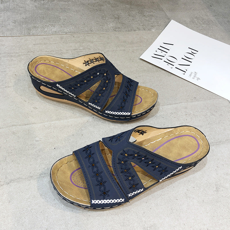 Pu Bottom Rocking Slippers Sandals And Slippers
