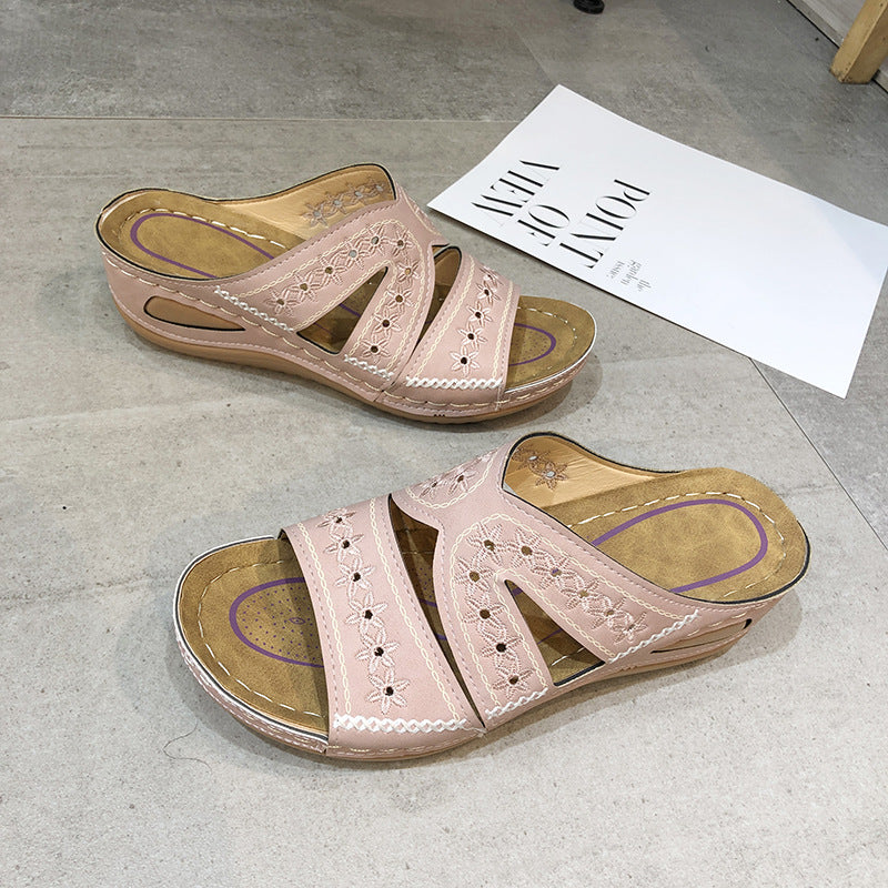 Pu Bottom Rocking Slippers Sandals And Slippers