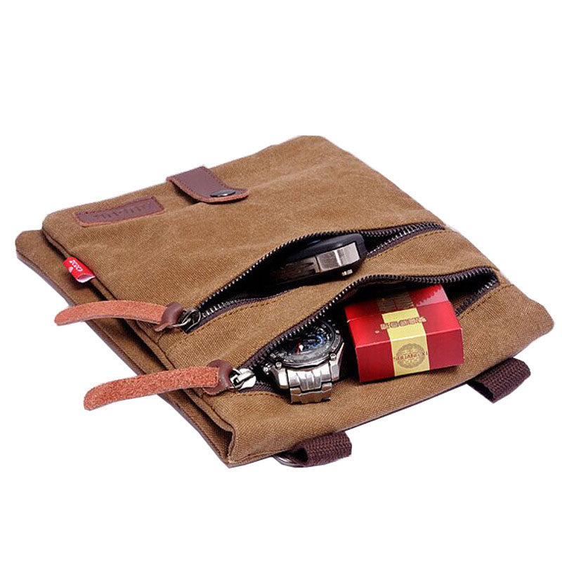 Summer New Style Shoulder Bag Canvas Bag Small Messenger Men'S Bag Batch