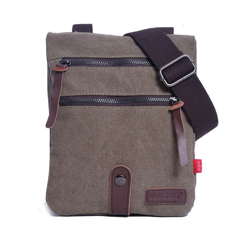 Summer New Style Shoulder Bag Canvas Bag Small Messenger Men'S Bag Batch