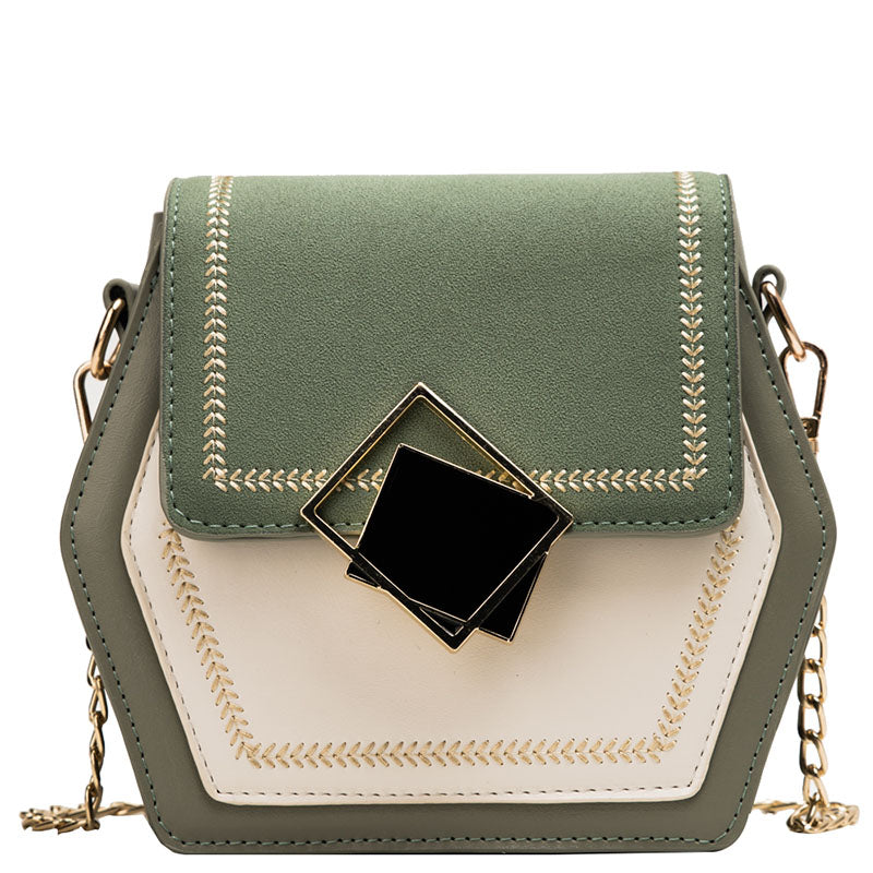 Autumn And Winter New Female Bag Polygonal Female Bag