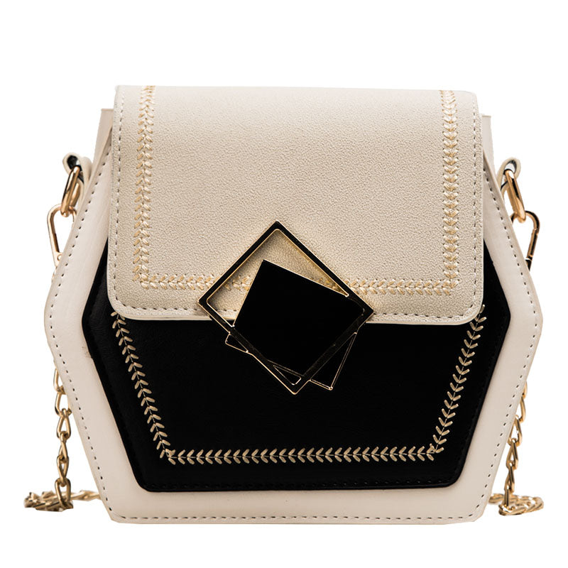 Autumn And Winter New Female Bag Polygonal Female Bag