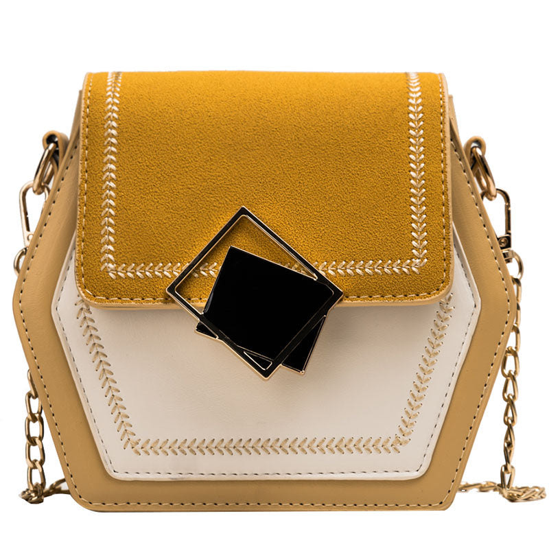 Autumn And Winter New Female Bag Polygonal Female Bag