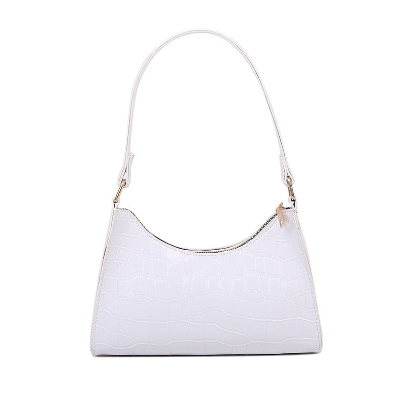 Ins Korean Version Of All-Match Solid Color Single Shoulder Bag Fashion Single Shoulder Armpit Bag Handbag
