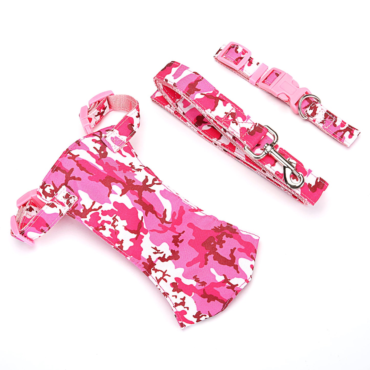 British Dog Traction Rope Puppy Collar Pet Dog Chest Back Suit Customization