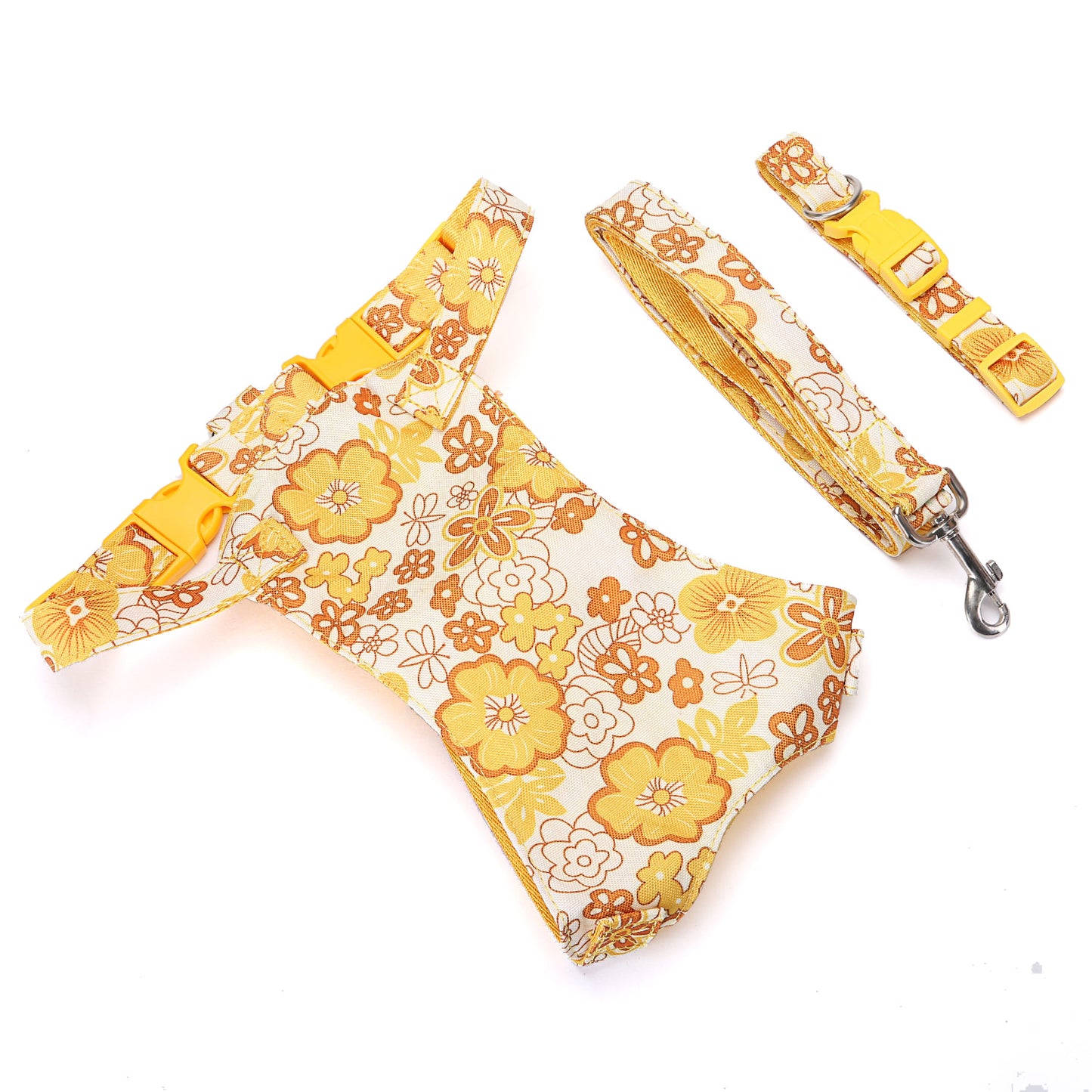 British Dog Traction Rope Puppy Collar Pet Dog Chest Back Suit Customization