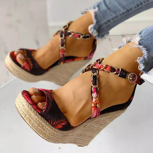 Sko til store kvinder Kilesko Dame Sandaler Sommer
