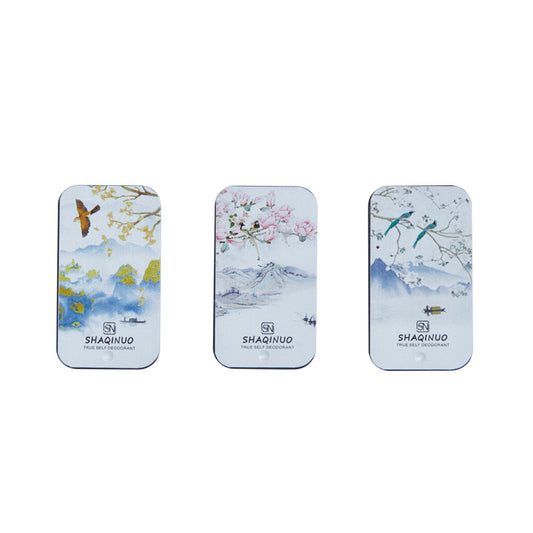 Fuyu Deodorant Body Skin care lotion Portable Solid Skin care lotion Student Pocket Card Perfume