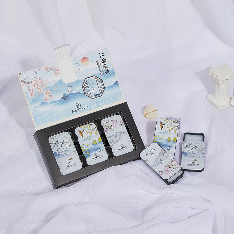 Fuyu Deodorant Body Skin care lotion Portable Solid Skin care lotion Student Pocket Card Perfume