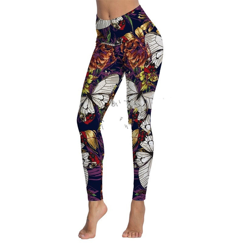 Digital Printing Yoga Leggings Leggings Trousers