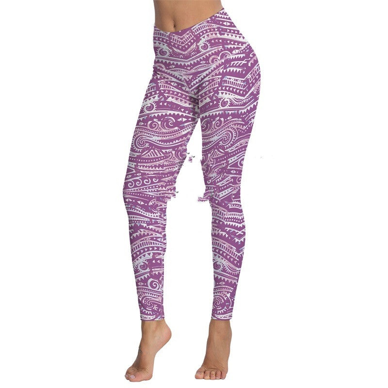 Digital Printing Yoga Leggings Leggings Trousers