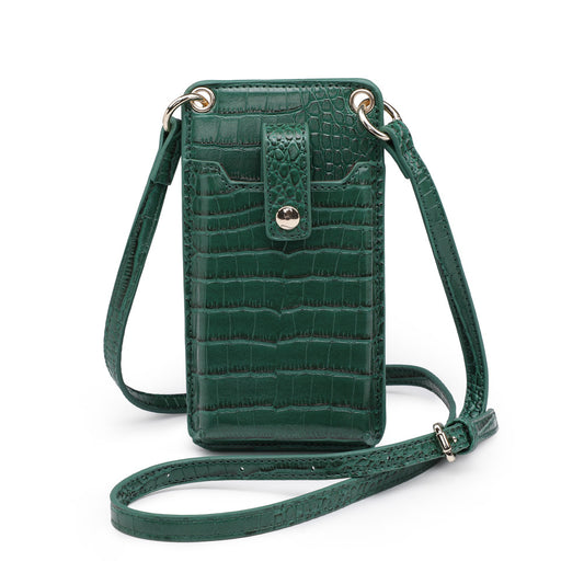 Solid Color One-shoulder Diagonal Mobile Phone Bag