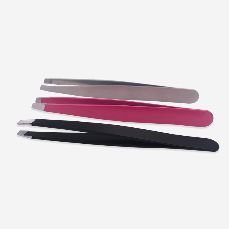 Stainless Steel Black Oblique Mouth Eyebrow Trimming Clip Beauty Tool Eyebrow Clip