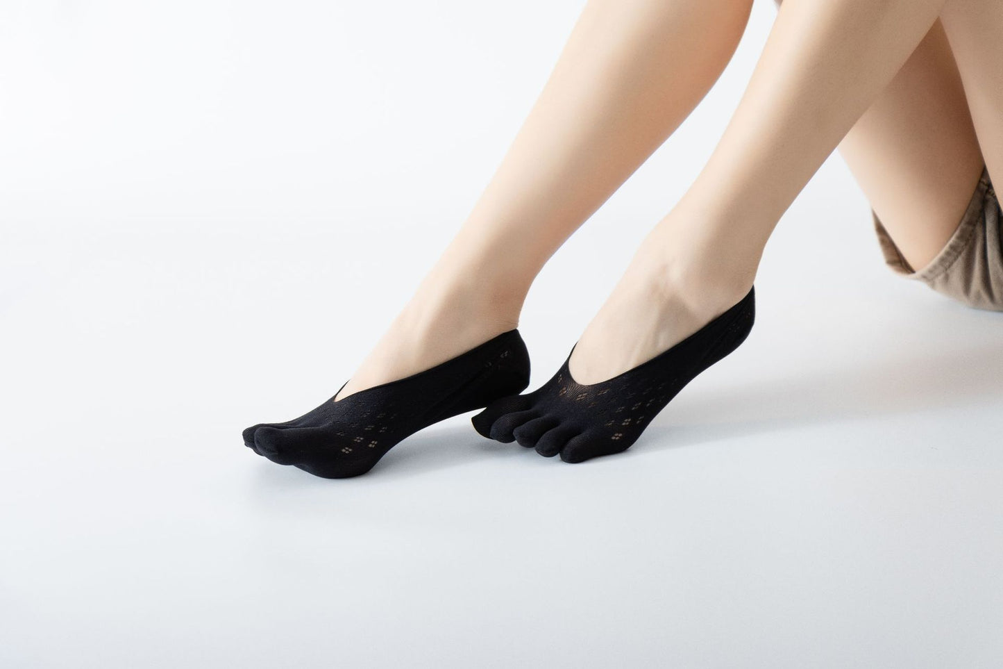 Five-Finger Boat Socks Breathable Thin Invisible Socks Split Toe Socks