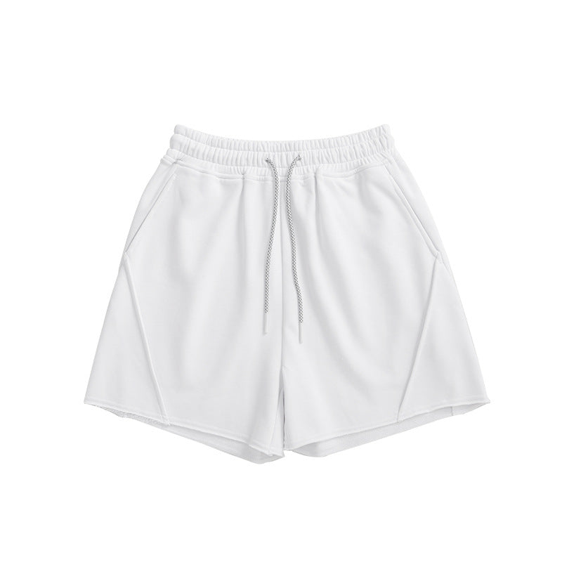 Summer Ladies Sportswear, Short Suit, Candy Color, Cotton, High Waist, Casual Wear