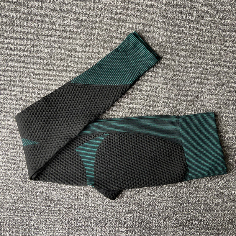 Beautiful Peach Hip Fitness Pants High Waist Elastic Tight Yoga Pants Quick-Drying Sweat-Absorbent Breathable Sports Trousers