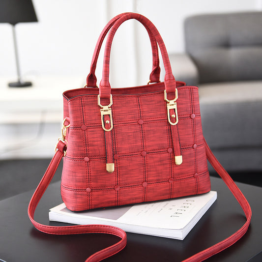 New Fashion Korean Women's Bag In Autumn And Winter Large Capacity Handbag With One Shoulder Diagonal Span Bag