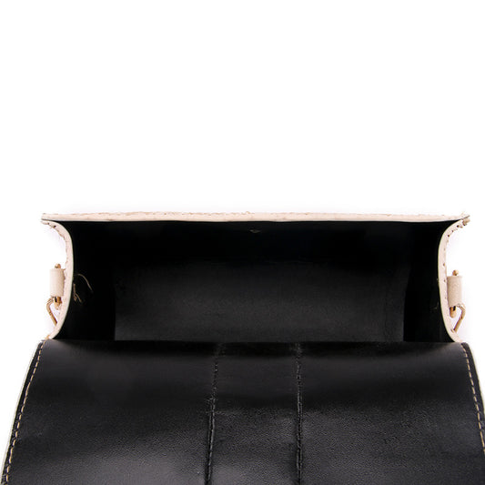 Sommer ny national stil stråvævet taske strandferie fritid vævet dametaske enkelt skuldertaske kæde crossbody taske