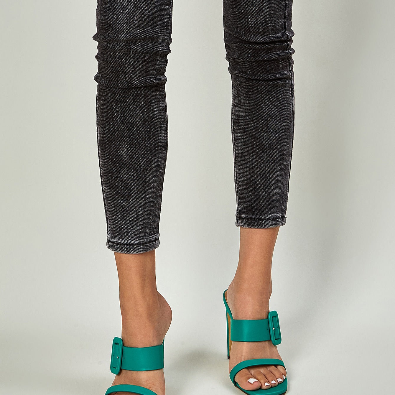Square Toe Slippers Women's Outerwear