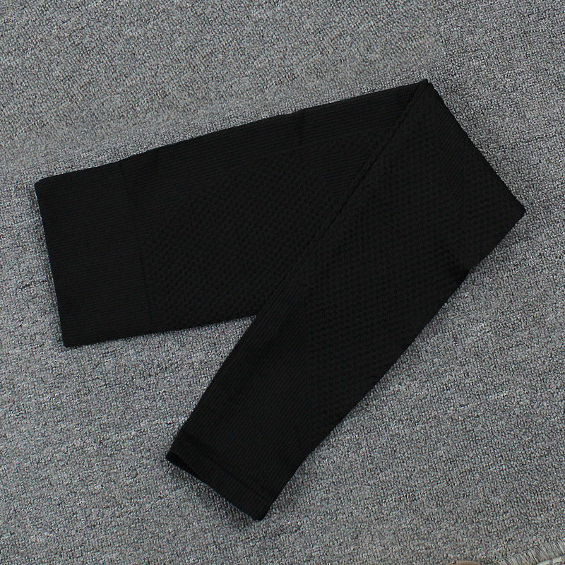 Beautiful Peach Hip Fitness Pants High Waist Elastic Tight Yoga Pants Quick-Drying Sweat-Absorbent Breathable Sports Trousers