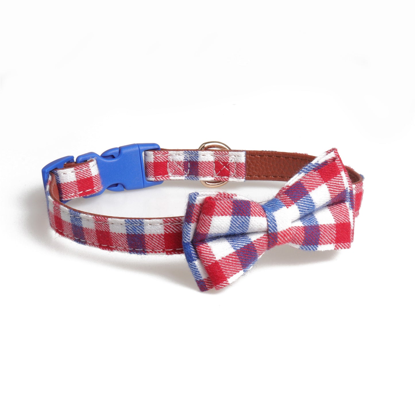 Arminger'S New British Plaid Bow Collar