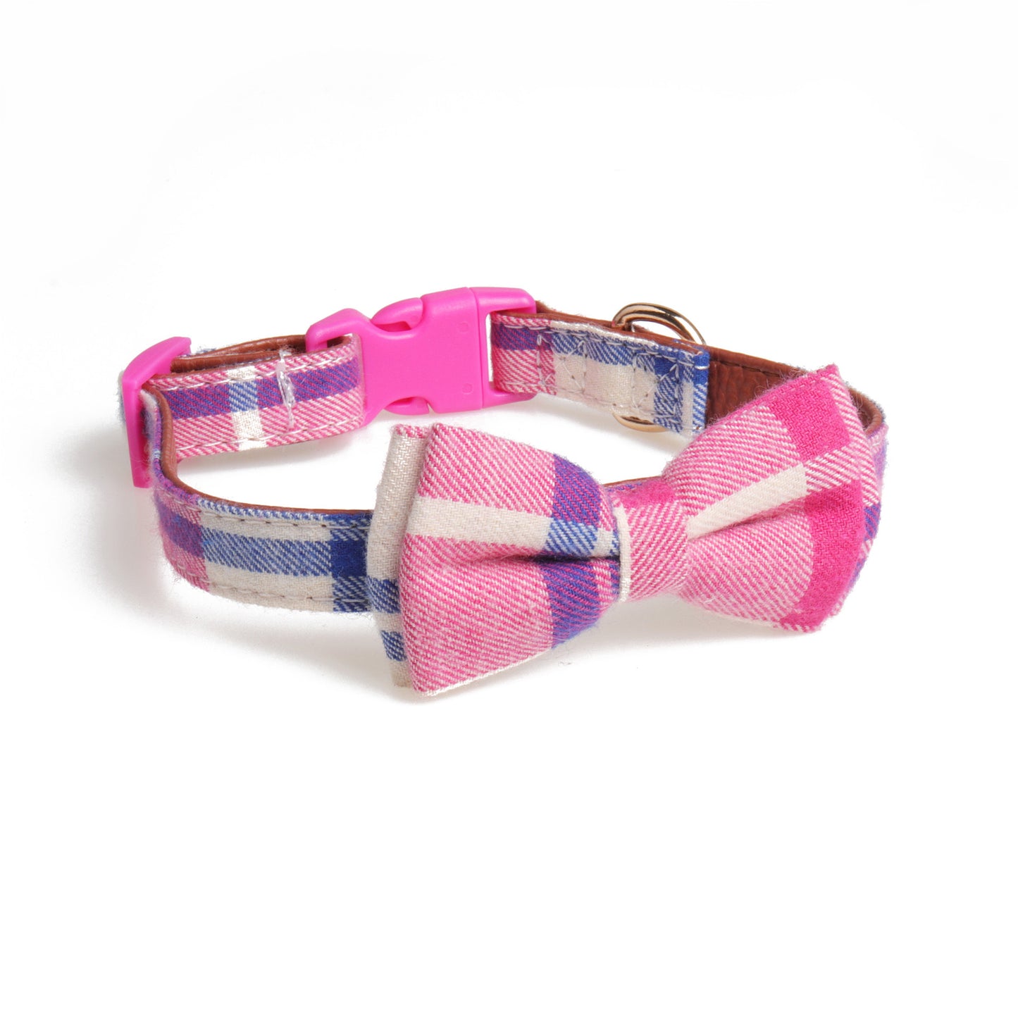 Arminger'S New British Plaid Bow Collar