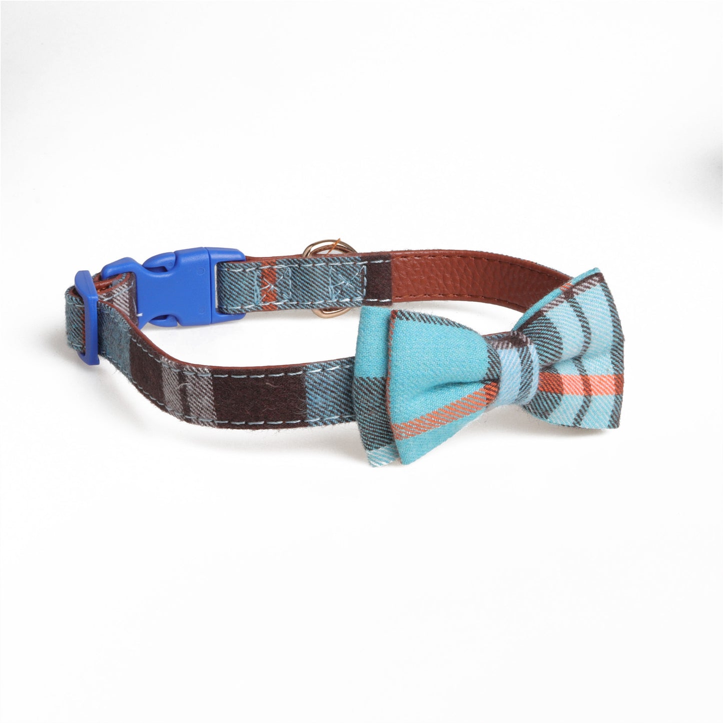 Arminger'S New British Plaid Bow Collar