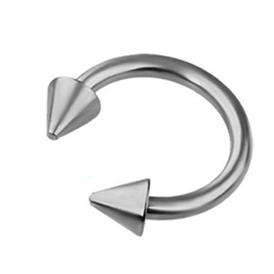 Stainless Steel Nose Ring Electroplated Nose Nail Set