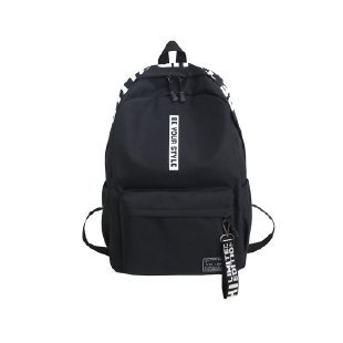 Large-Capacity Campus Couple Schoolbag Junior And High School Students Canvas Outdoor Travel Backpack Can Be Customized Advertising Logo