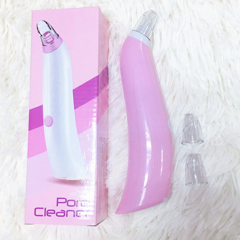 New Electric Acne Machine Facial Massager Pore Cleaning Device One And Two Replacement Heads