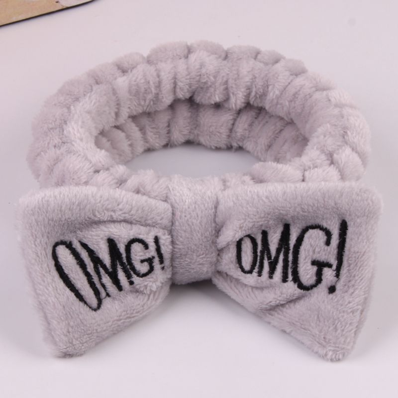 Plush Hair Band Headband Cute Bow