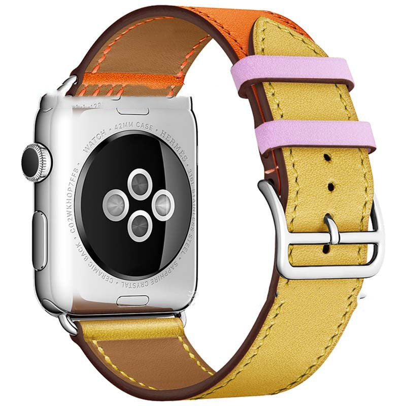 First Layer Cowhide Leather Watch Strap