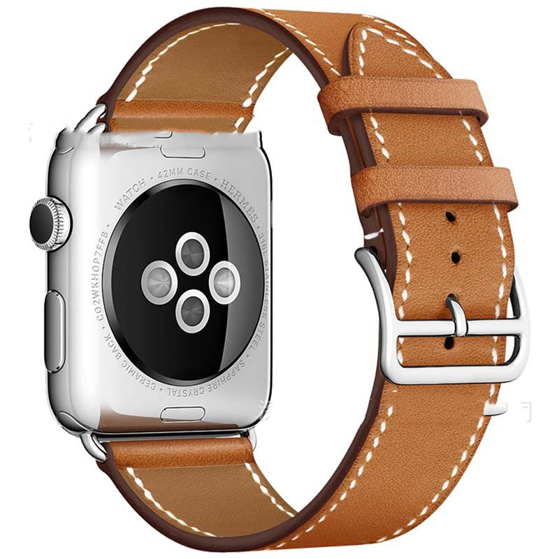 First Layer Cowhide Leather Watch Strap