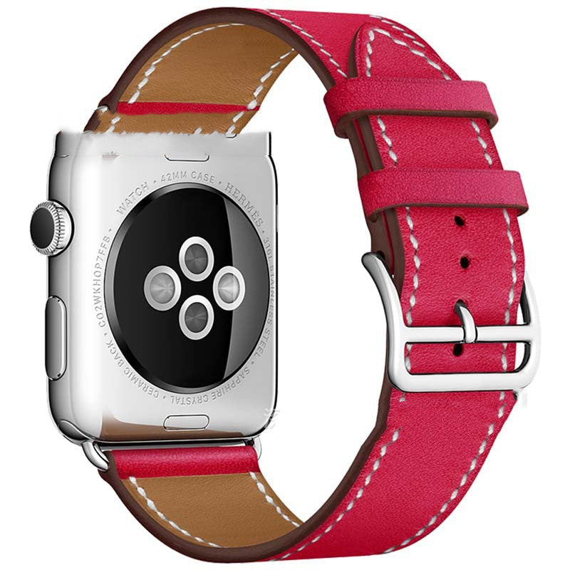 First Layer Cowhide Leather Watch Strap