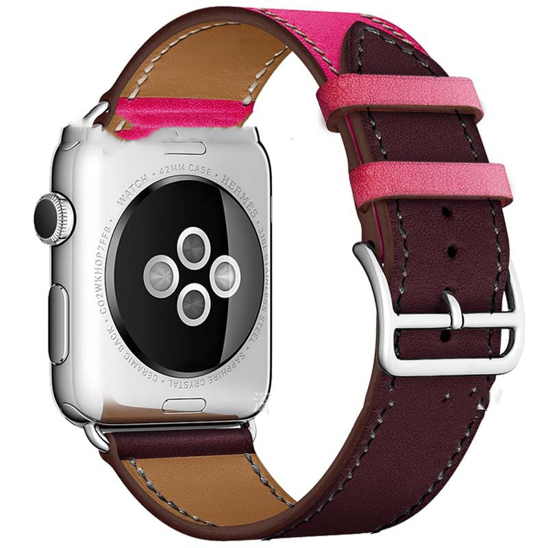 First Layer Cowhide Leather Watch Strap