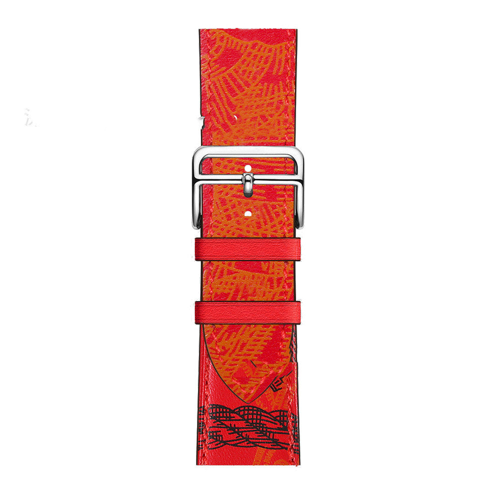 First Layer Cowhide Leather Watch Strap