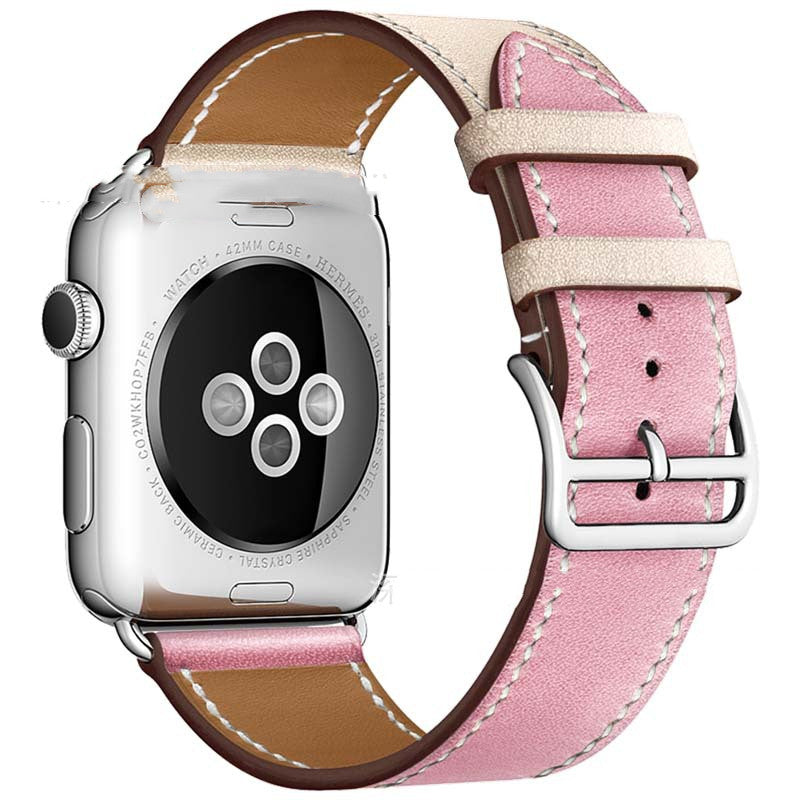 First Layer Cowhide Leather Watch Strap