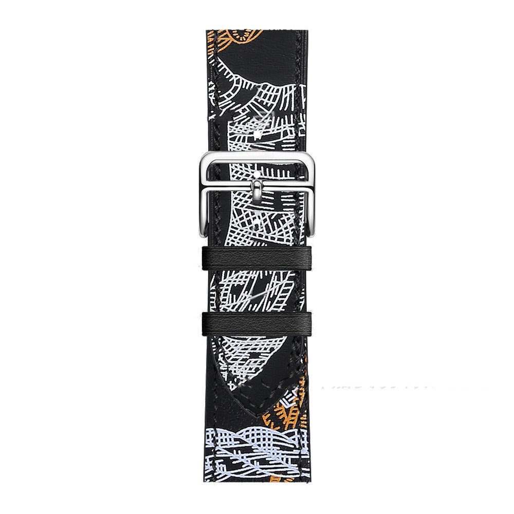 First Layer Cowhide Leather Watch Strap