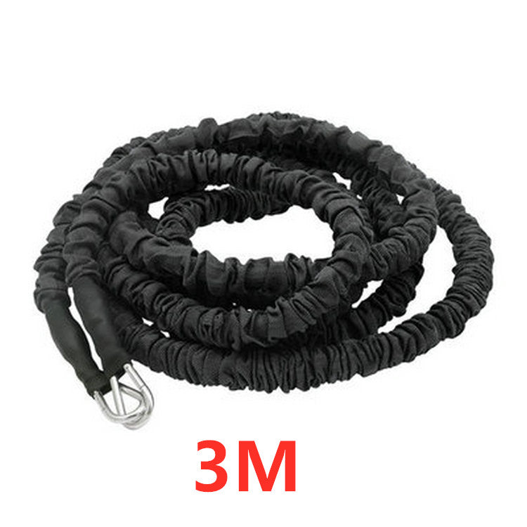 Double resistance band pull pull rope stretch track and field track and field race force explosive jump