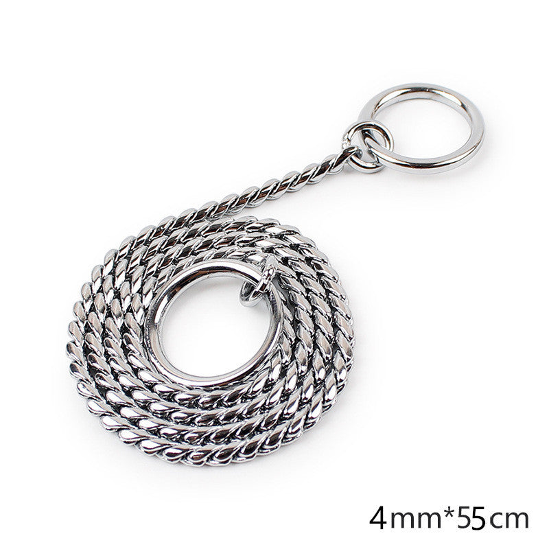 Stainless iron pet drawstring
