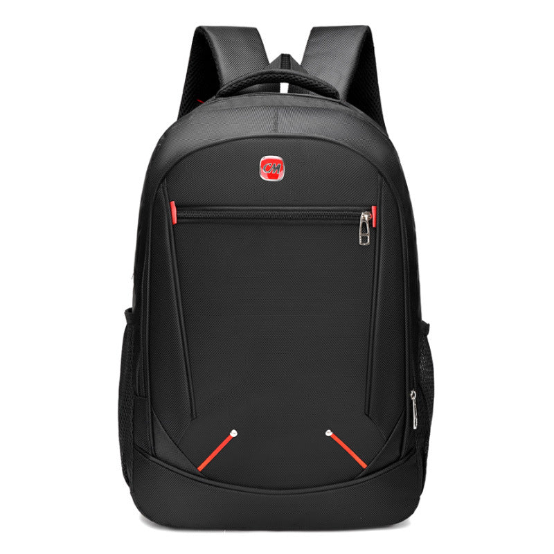 Solid Color Backpack Men's Business Computer Bag