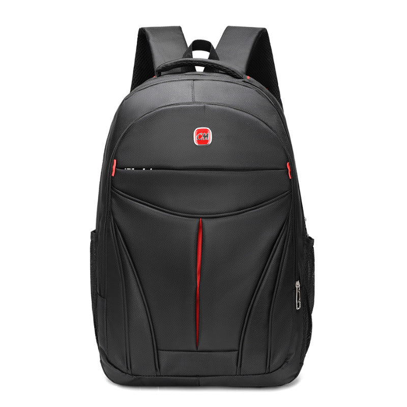 Solid Color Backpack Men's Business Computer Bag