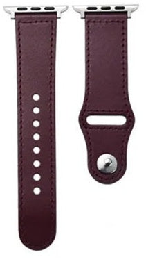Compatible with Apple, Apple Watch123456Se Generation First Layer Leather Iwatch Watch Strap