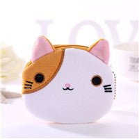 Creativity Lovely Cartoon Students In Japan And Korea Zipper Mini