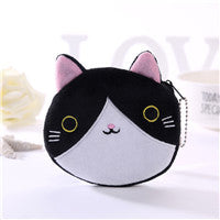Creativity Lovely Cartoon Students In Japan And Korea Zipper Mini