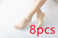 Five-Finger Boat Socks Breathable Thin Invisible Socks Split Toe Socks