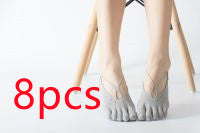 Five-Finger Boat Socks Breathable Thin Invisible Socks Split Toe Socks